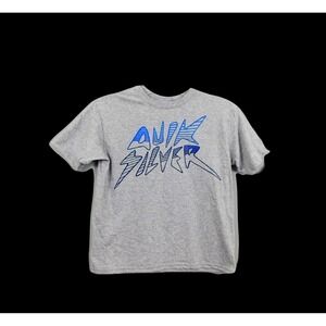 Quiksilver Banana Shape‎ T-Shirt, Size S, Gray, Short Sleeve, New